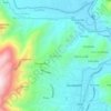 Mappa topografica Bullzhun, altitudine, rilievo