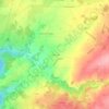 Mappa topografica Le Trimoulet, altitudine, rilievo