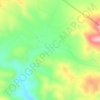 Mappa topografica La Vallesa, altitudine, rilievo