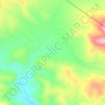 Mappa topografica La Vallesa, altitudine, rilievo