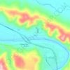 Mappa topografica Stone, altitudine, rilievo