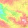 Mappa topografica Zinacantán, altitudine, rilievo