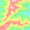 Mappa topografica 老爷梁, altitudine, rilievo