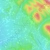 Mappa topografica Novézan, altitudine, rilievo