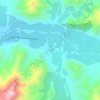 Mappa topografica El Tambo, altitudine, rilievo