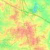 Mappa topografica Greendale, altitudine, rilievo