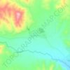 Mappa topografica Santa Cruz, altitudine, rilievo
