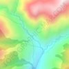 Mappa topografica La Ezperanza, altitudine, rilievo