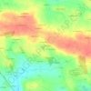 Mappa topografica Le Grand Rigné, altitudine, rilievo