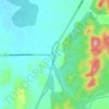 Mappa topografica El Burro, altitudine, rilievo