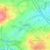 Mappa topografica Callerton, altitudine, rilievo