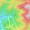 Mappa topografica Stavoli Cueste di Dovis, altitudine, rilievo