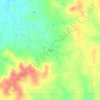 Mappa topografica Olive, altitudine, rilievo