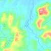 Mappa topografica Lupo, altitudine, rilievo