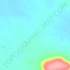 Mappa topografica Indian subcontinent, altitudine, rilievo