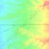 Mappa topografica Fairview, altitudine, rilievo