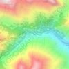 Mappa topografica Pian, altitudine, rilievo
