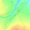 Mappa topografica Muli, altitudine, rilievo