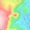 Mappa topografica Cerro Azoguine, altitudine, rilievo