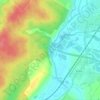 Mappa topografica Vers Saint-Anne, altitudine, rilievo