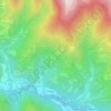 Mappa topografica Pra di Nota, altitudine, rilievo