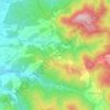 Mappa topografica Burchietto, altitudine, rilievo