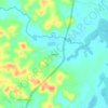 Mappa topografica Sauípe, altitudine, rilievo