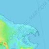 Mappa topografica Punta Arena, altitudine, rilievo