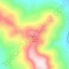 Mappa topografica Morro Gaúcho, altitudine, rilievo