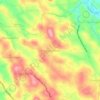 Mappa topografica Kanjiramattom, altitudine, rilievo
