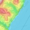 Mappa topografica Pieve, altitudine, rilievo