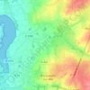 Mappa topografica La Blanche Maison, altitudine, rilievo