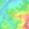 Mappa topografica San Rocco, altitudine, rilievo