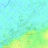Mappa topografica Les Rouges Bancs, altitudine, rilievo
