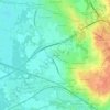 Mappa topografica La Villeneuve, altitudine, rilievo