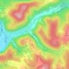 Mappa topografica Grotte de Font de Gaume, altitudine, rilievo