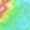 Mappa topografica Guala, altitudine, rilievo
