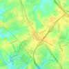 Mappa topografica Lightfoot, altitudine, rilievo