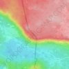 Mappa topografica De Lys, altitudine, rilievo