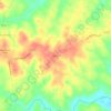 Mappa topografica Katrine, altitudine, rilievo