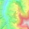 Mappa topografica Bagalti, altitudine, rilievo