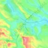 Mappa topografica Dorohoi, altitudine, rilievo