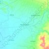 Mappa topografica Moises Padilla, altitudine, rilievo