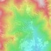 Mappa topografica Ferro-Raimondo, altitudine, rilievo