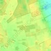 Mappa topografica Hondsrug, altitudine, rilievo