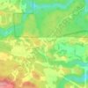 Mappa topografica Glenora, altitudine, rilievo