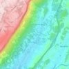 Mappa topografica Morrison Springs, altitudine, rilievo