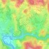Mappa topografica Fontaneix, altitudine, rilievo