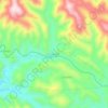 Mappa topografica 石燕河村, altitudine, rilievo