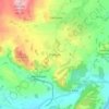 Mappa topografica Treflach, altitudine, rilievo